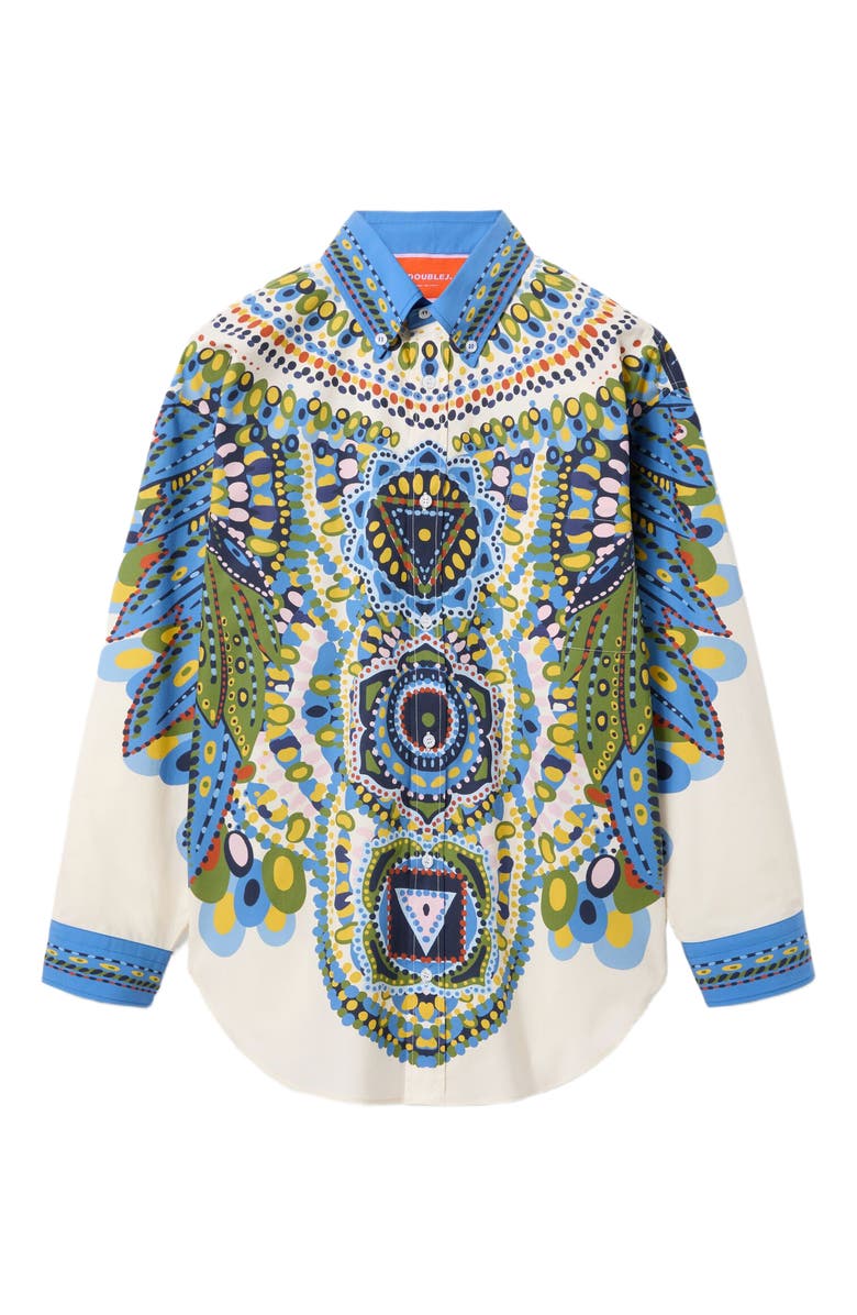 La DoubleJ Better Than You Boyfriend'S Shirt Chakra Placée Multicolor, Alternate, color, 