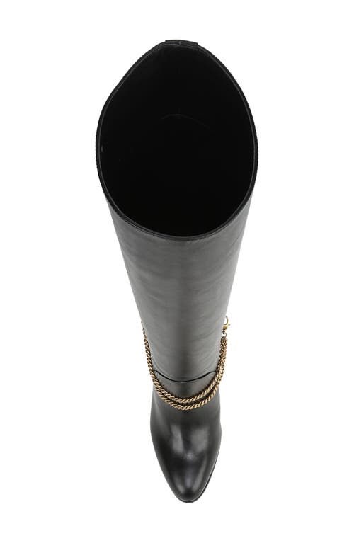 Veronica Beard Tarian Knee High Boot In Black