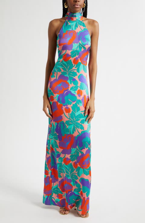 Dahlia Tatiana Halter Neck Gown