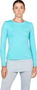 Sofibella UV Colors Womens Long Sleeve Tennis Shirt