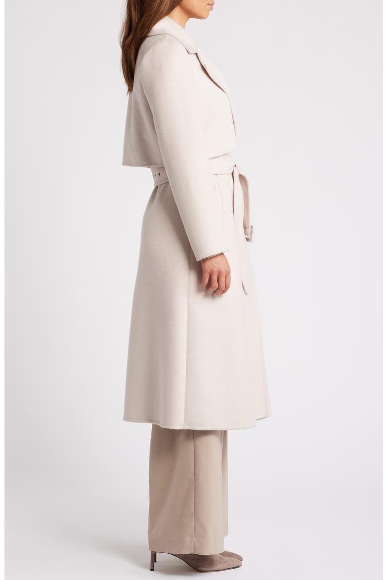 Belted Trench Coat, Alternate, color, OYSTER
