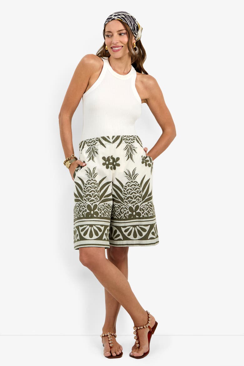 Estella Short, Alternate, color, Green Oasis