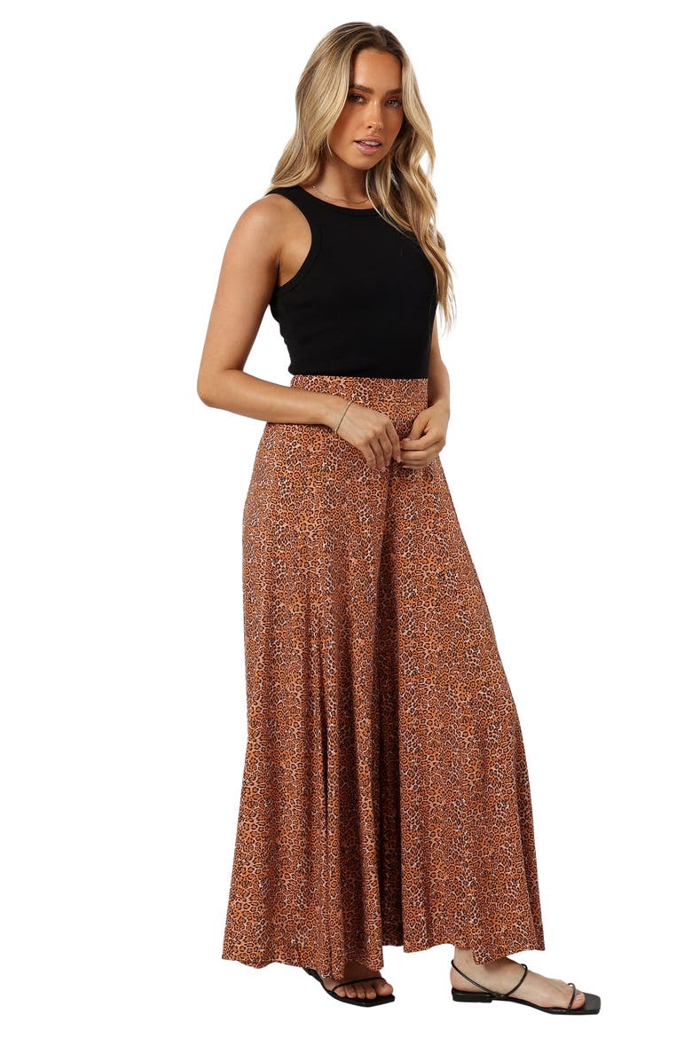 Selby High Waist Wide Leg Pants, Alternate, color, LEOPARD PRINT