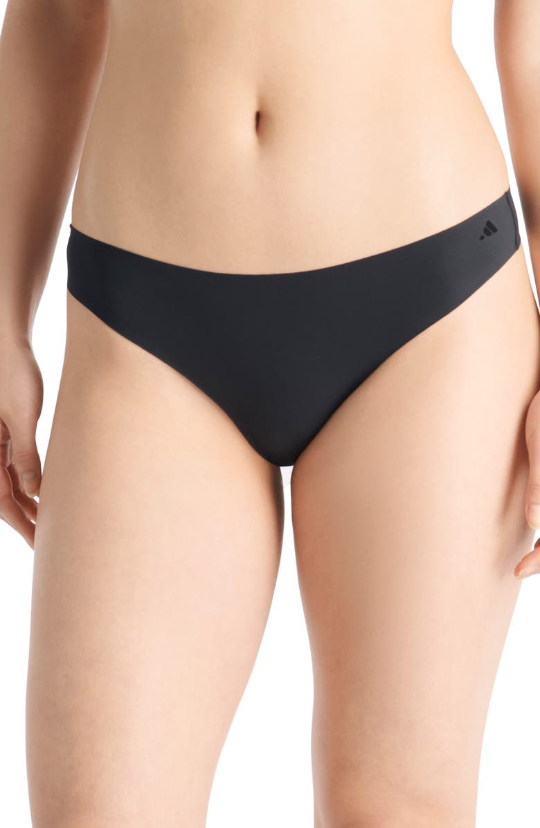 adidas Originals Set of 3 Thongs, Main, color, Black