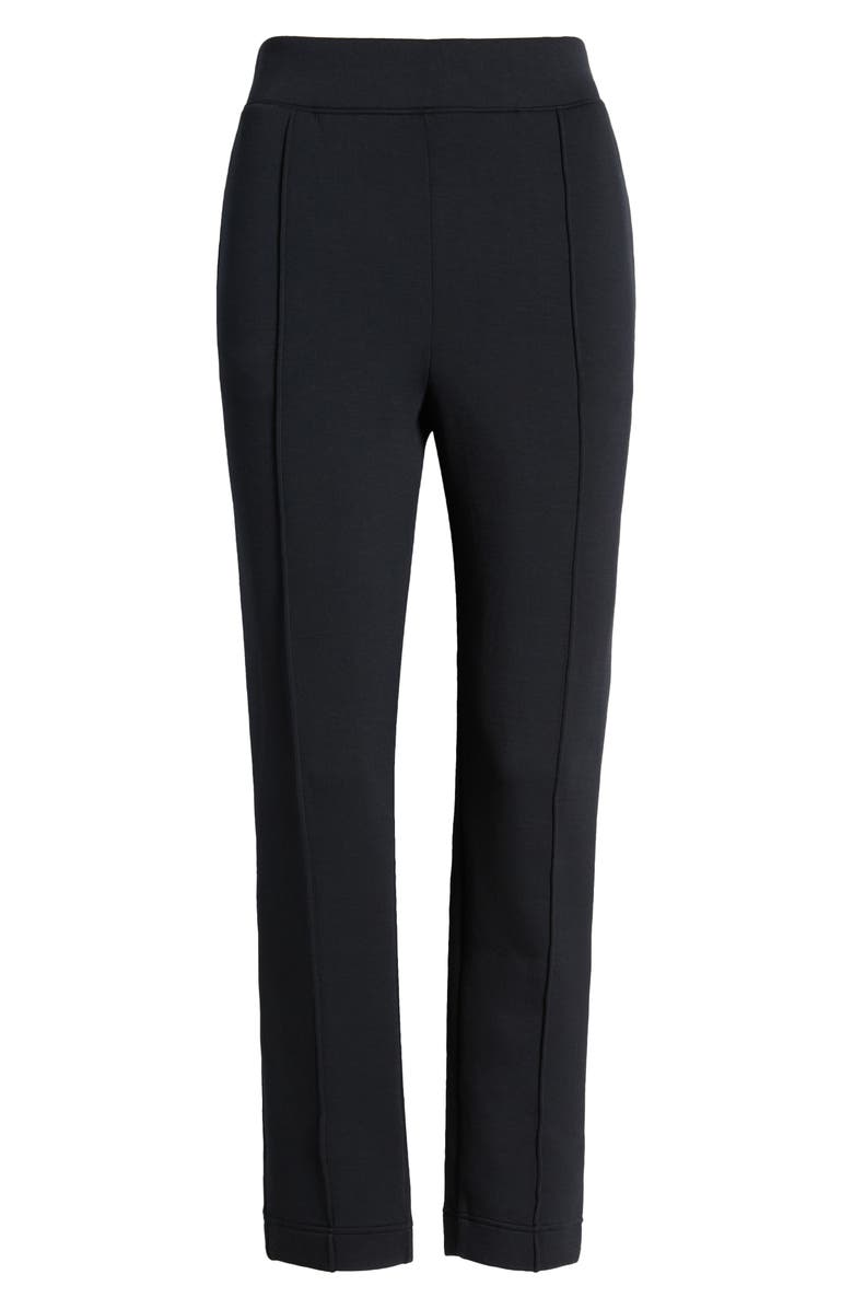 Tommy Bahama Palm Voyage Pintuck Pleat Knit Pants, Alternate, color, Black