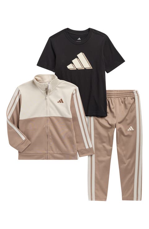Kids' Tricot Track Jacket, Graphic T-Shirt & Pants Set (Toddler & Little Kid)