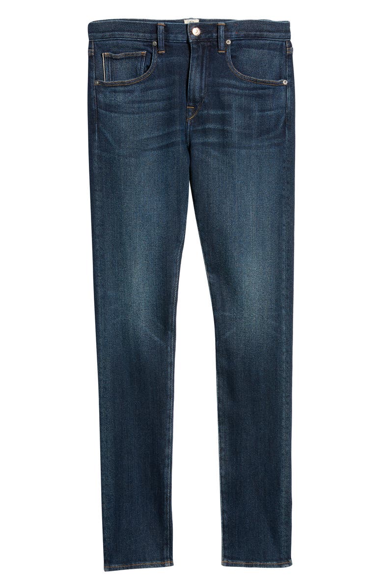 HIROSHI KATO The Scissors Slim Tapered 11.5-Ounce Air Stretch Selvedge Jeans, Alternate, color, 