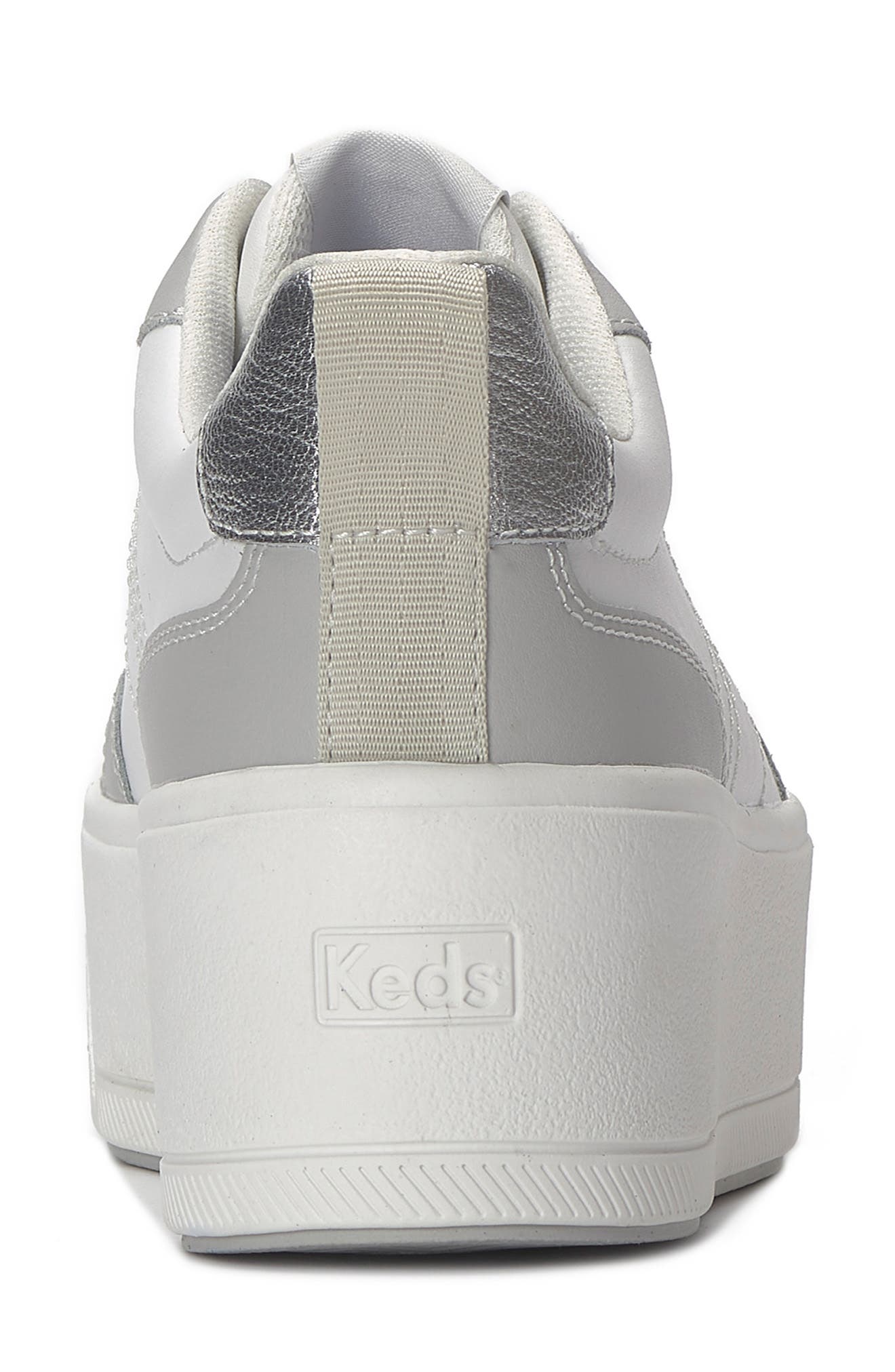Sky II Platform Sneaker, Alternate, color, KEDS WHITE/ LIGHT