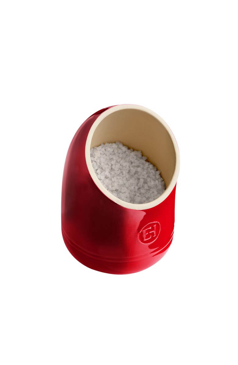 Emile Henry The Salt Pig, Alternate, color, Burgundy