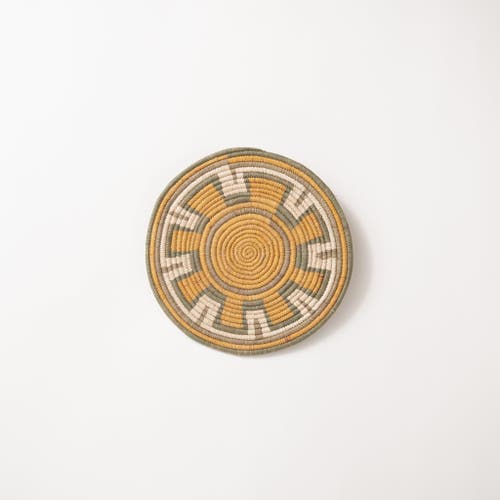 Maadili Collective Sprocket Trivet ~ Elevate Collection In Brown