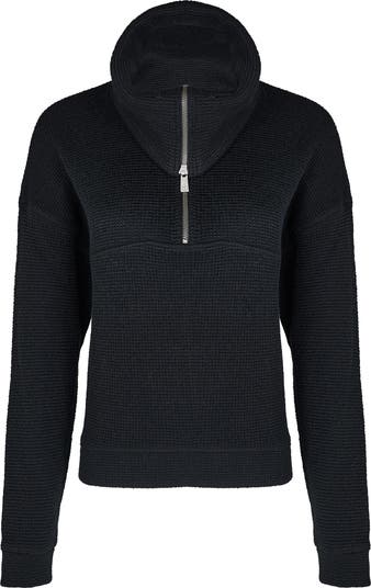 (取寄) スウェッティ ベティ レディース レストフル ブークル 1/2 ジップ スウェッツ Sweaty Betty women Restful Boucle 1/2 Zip Sweats Lily White Sweaty Betty Women's Restful Boucle Textured Half Zip