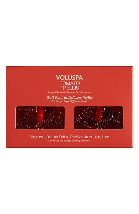Tomato Trellis Set of 2 Wall Plug-In Diffuser Refills