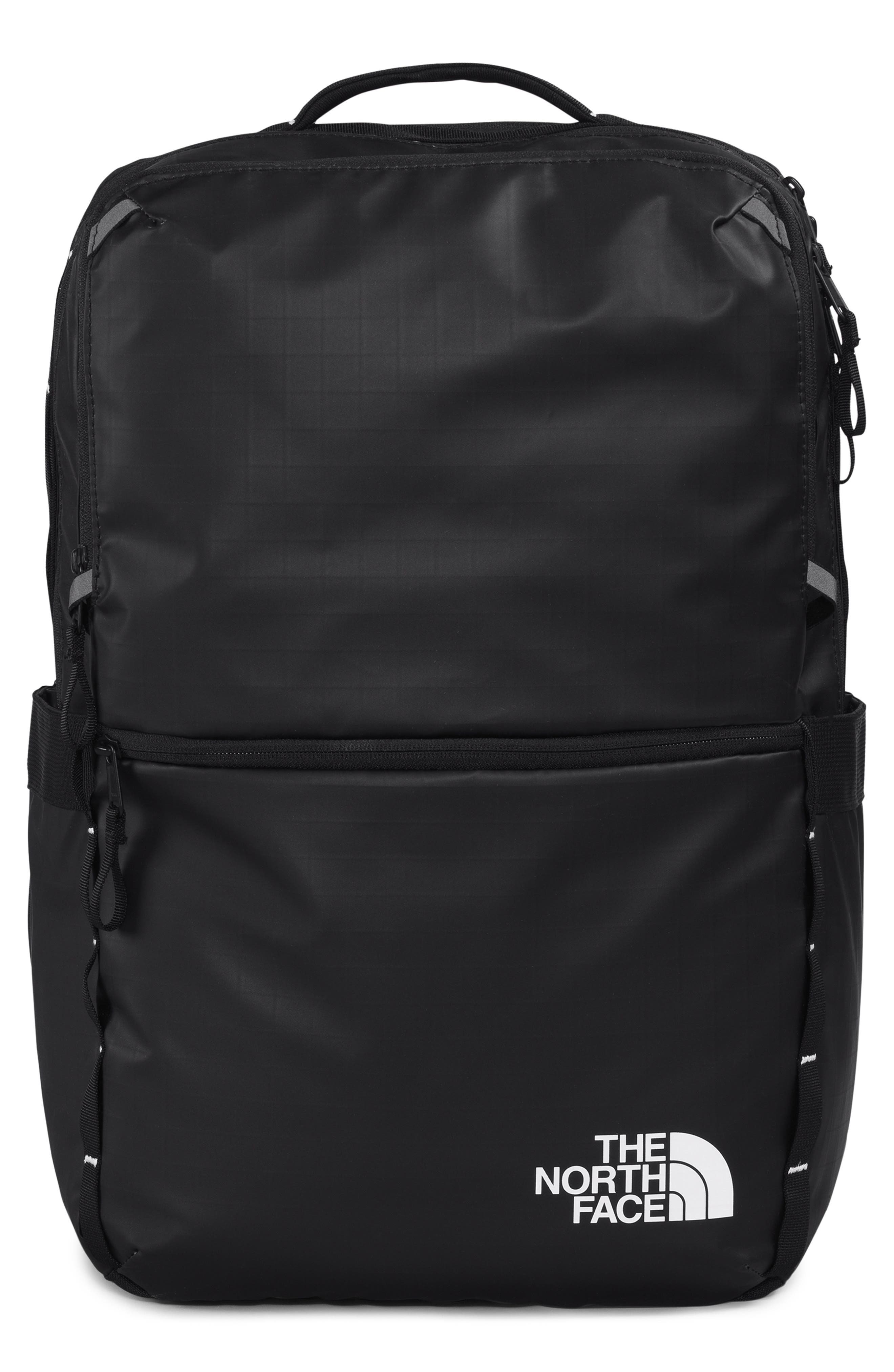 Base Camp Voyager Daypack Backpack, Main, color, BLACK/ WHITE