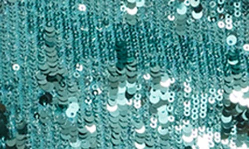 DRESS THE POPULATION DRESS THE POPULATION DAYTON SEQUIN LONG SLEEVE MINIDRESS