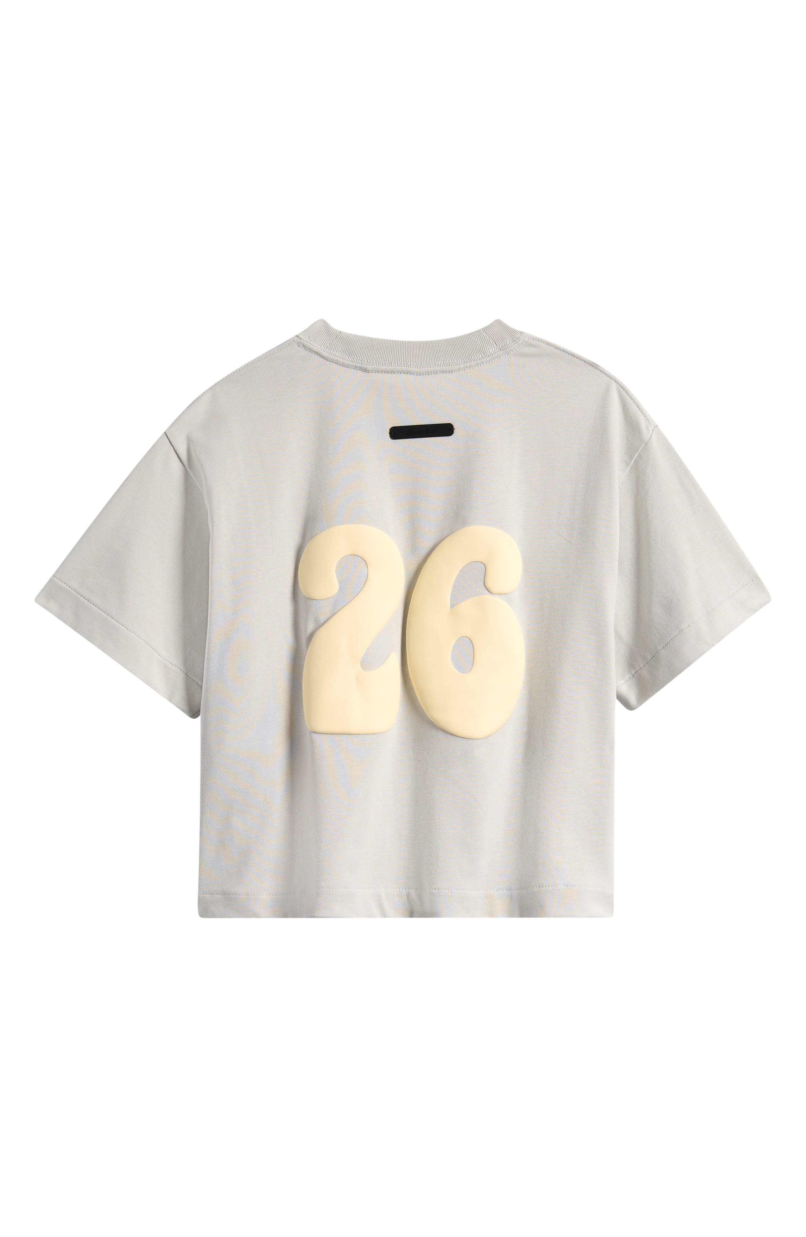 Fear of God Essentials Kids' Merch Boxy Fit Cotton Graphic T-Shirt