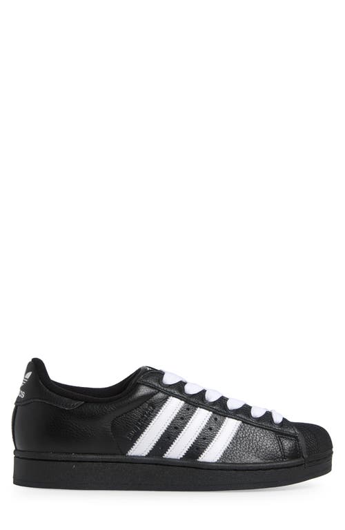 Adidas Originals Adidas Gender Inclusive Superstar Ii Sneaker In Black/white/black