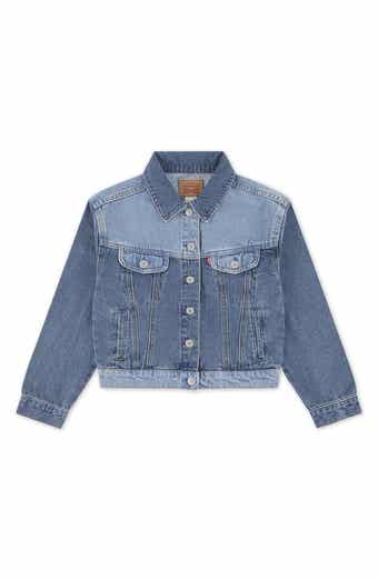 Levi's Kids' '90s Colorblock Denim Trucker Jacket