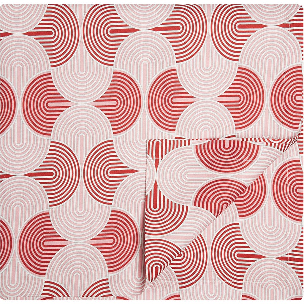 La Doublej Medium Tablecloth (180x280) Slinky Red In Slinky Red