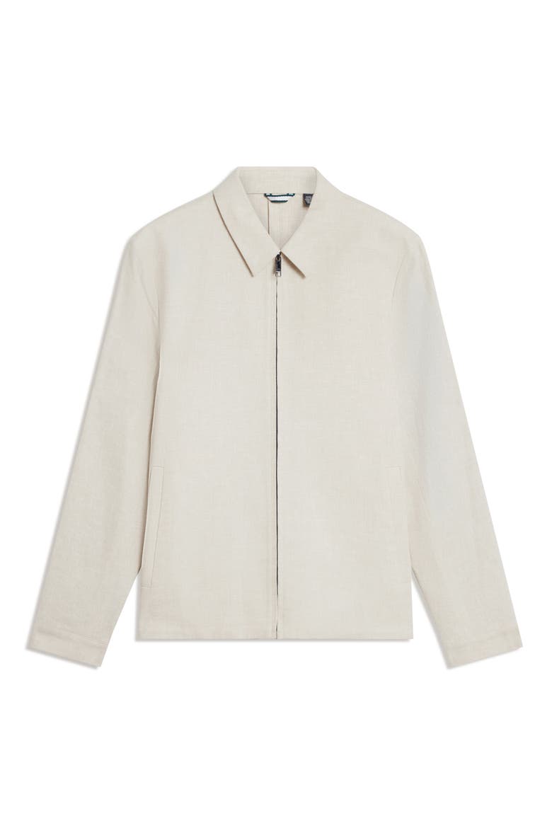 Ashley Linen & Cotton Jacket, Alternate, color, STONE