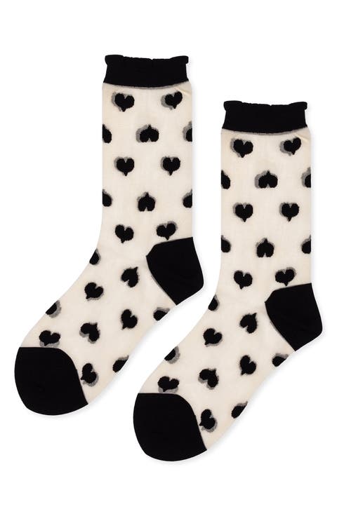 Marnie Sheer Crew Socks
