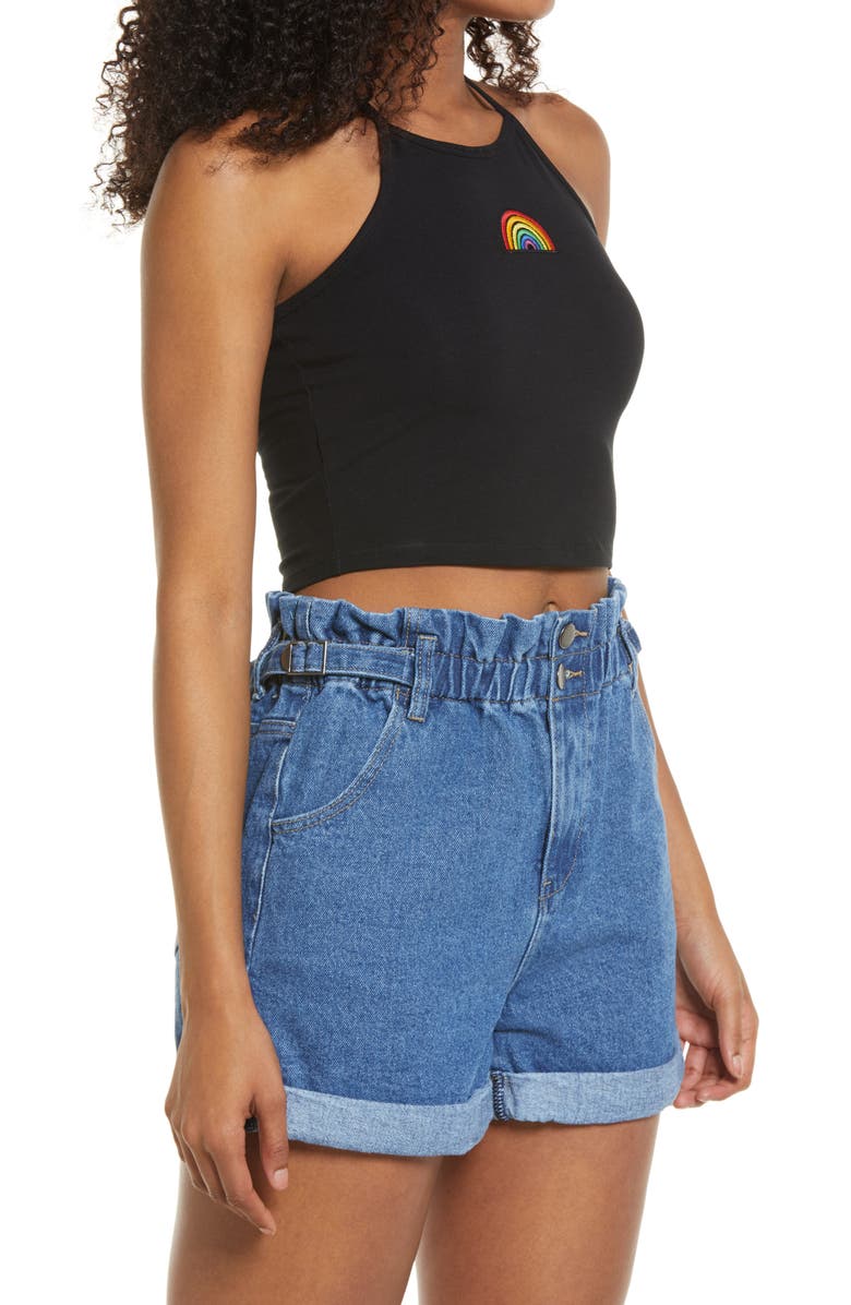 BP. Halter Crop Top, Alternate, color,
