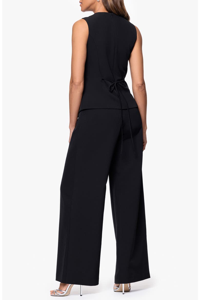 Laguna Sleeveless Button Front Jumpsuit, Alternate, color, BLACK