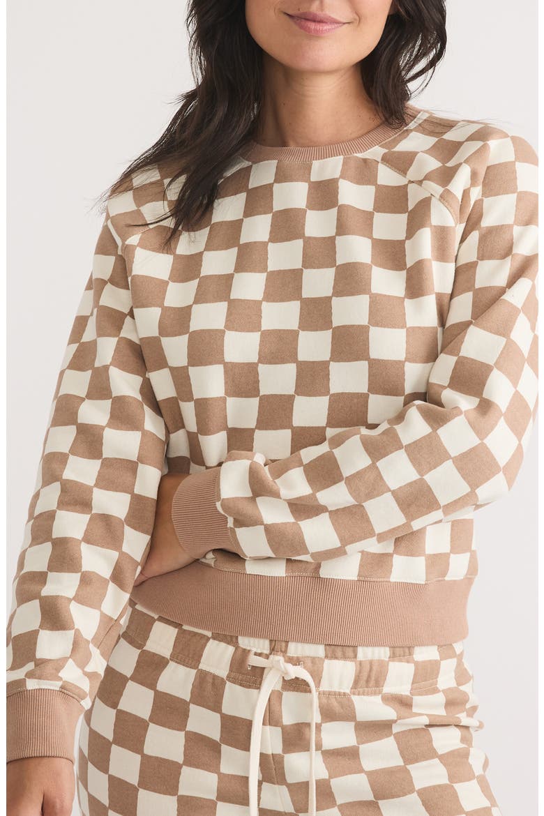 Anytime Check Raglan Sweatshirt, Main, color, CHECKER
