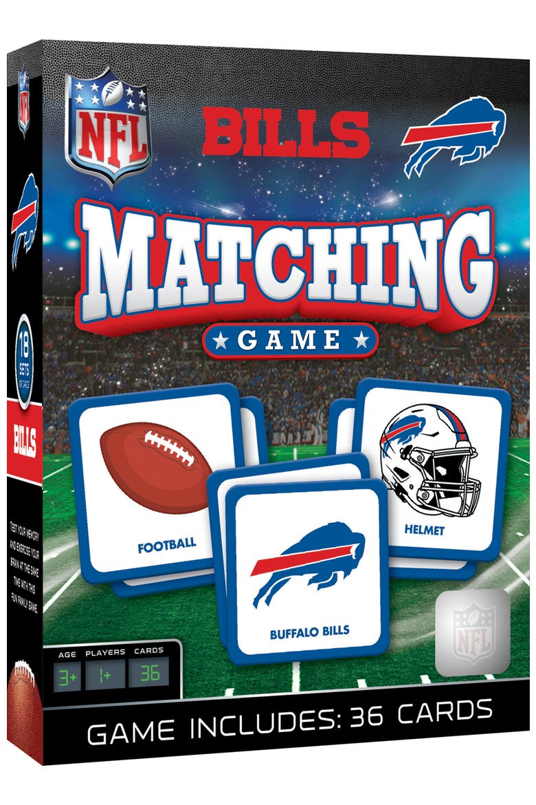 Buffalo Bills Matching Game, Main, color, Multicolor