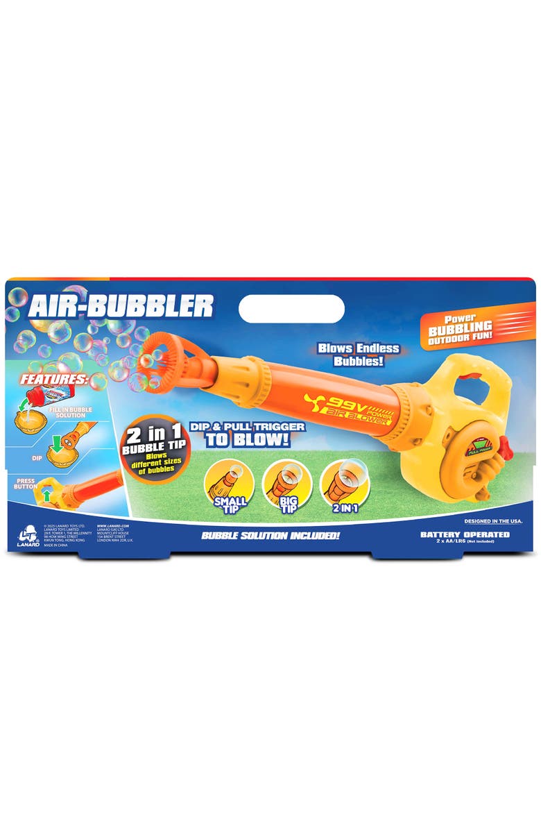 Lanard Air Bubbler, Battery Powered Blower Machine, Interchangeable Tip, Alternate, color, Multicolored