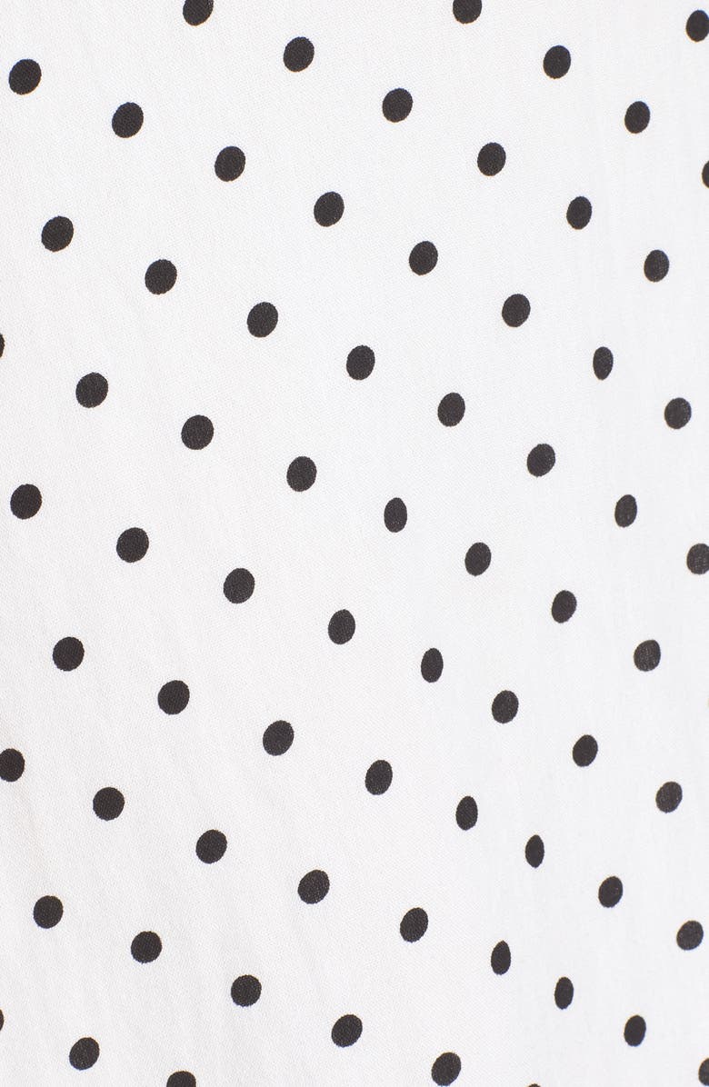 All in Favor Stripe Tie Front Midi Dress, Alternate, color,