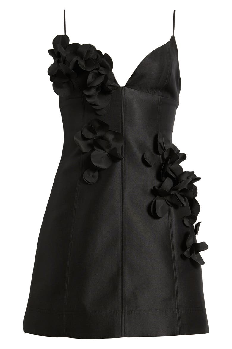 acler bilston mini dress Women's duchess satin Acler Samstone A-Line Mini Dress