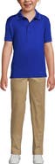 Lands' End School Uniform Kids Short Sleeve Rapid Dry Polo Shirt