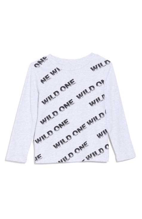 Kids' Wild One Long Sleeve Graphic T-Shirt (Little Kid)