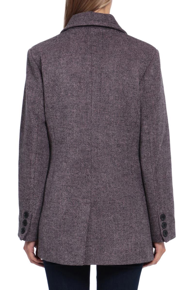 Avec Les Filles Tailored Double Breasted Coat, Alternate, color,