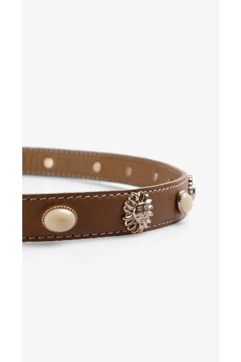 Sun Thin Belt, Alternate, color, Camel