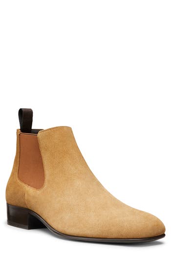 Stuart Weitzman Adwin Chelsea Boot In Brown