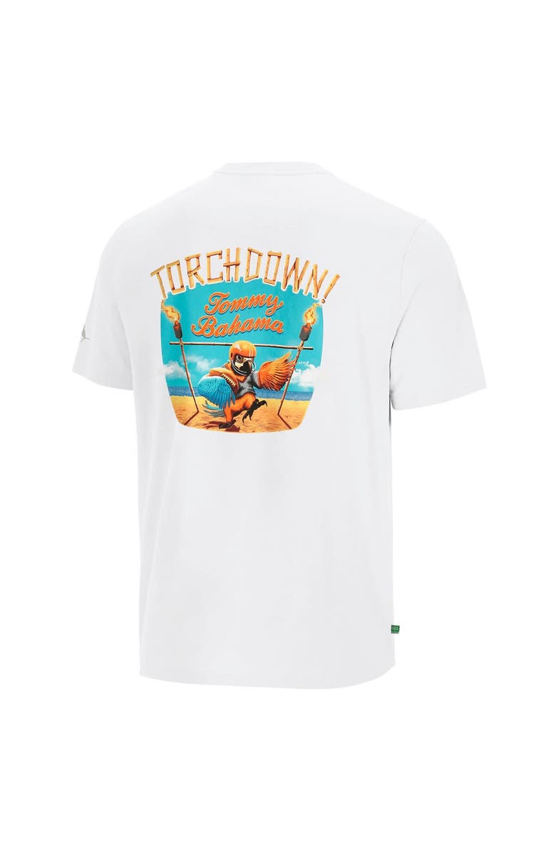 Tommy Bahama Men's Tommy Bahama White Kansas City Chiefs Sport Torchdown Graphic T-Shirt, Alternate, color, White