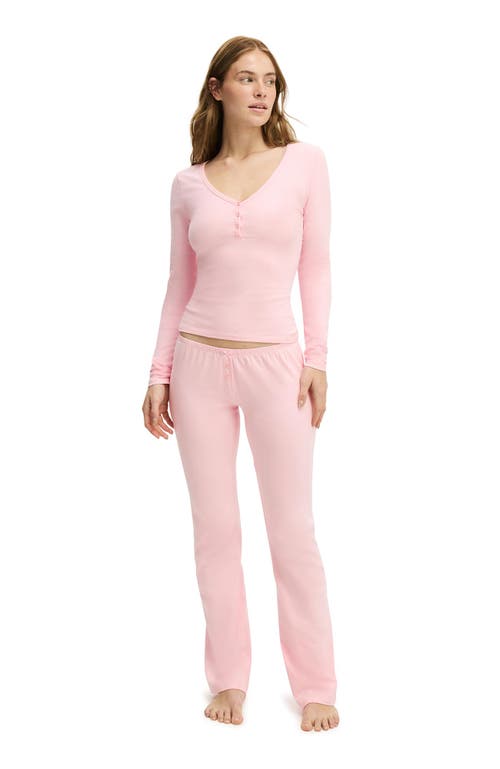 Cotton On Body Dreamy Soft Flare Pant In Pink