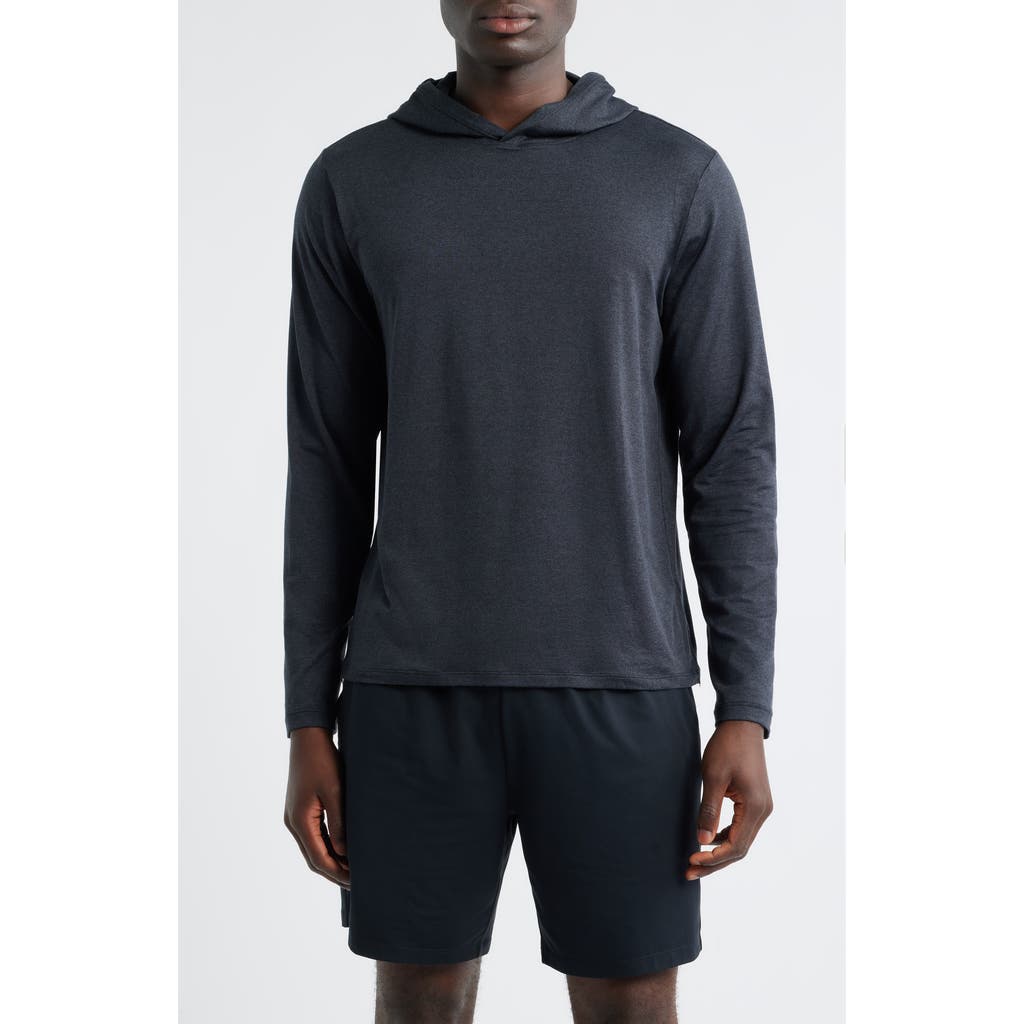 Zella Dynamic Hooded T-shirt In Gray