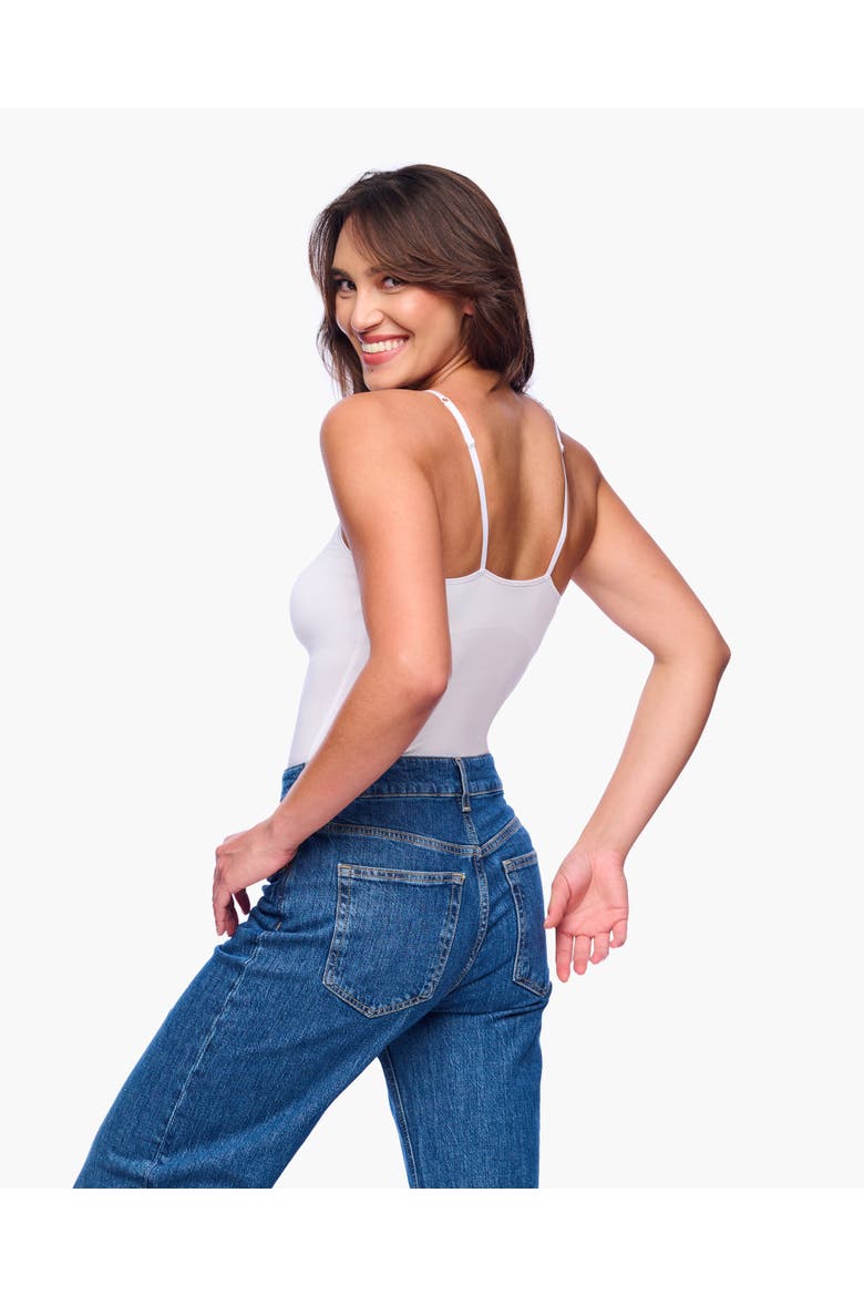 Talco Long Camisole, Alternate, color, White