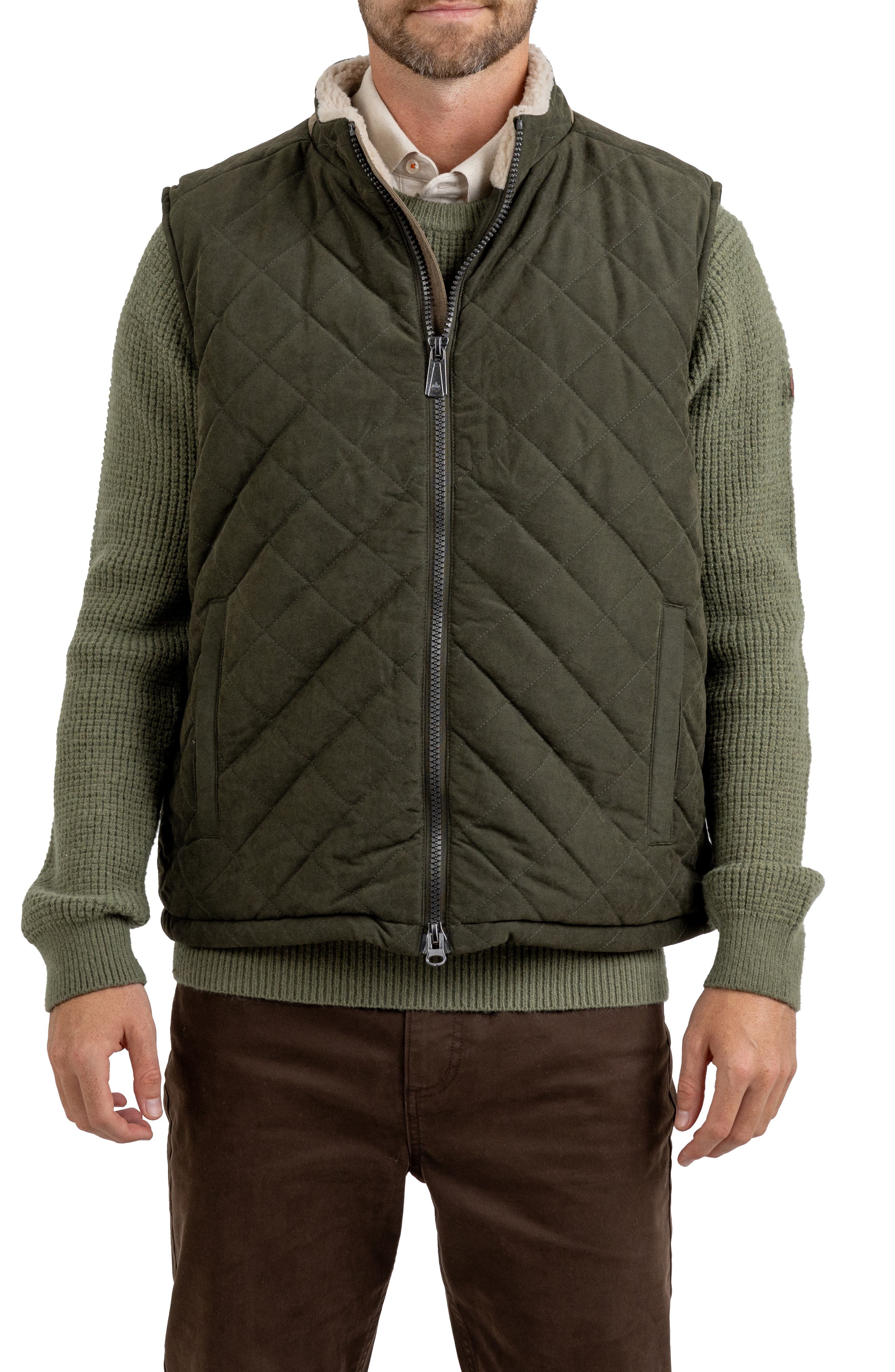 Rainforest Oxford Water Resistant Quilted Vest 
