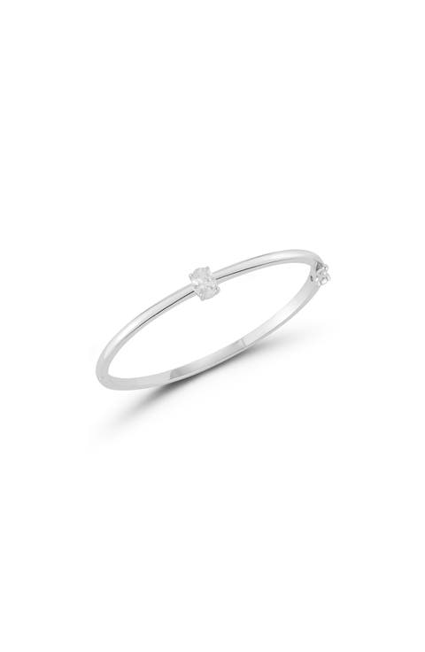 Cubic Zirconia Bangle Bracelet