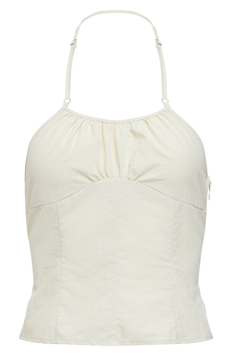LIONESS Sweet Escape Halter Top, Alternate, color, Oyster