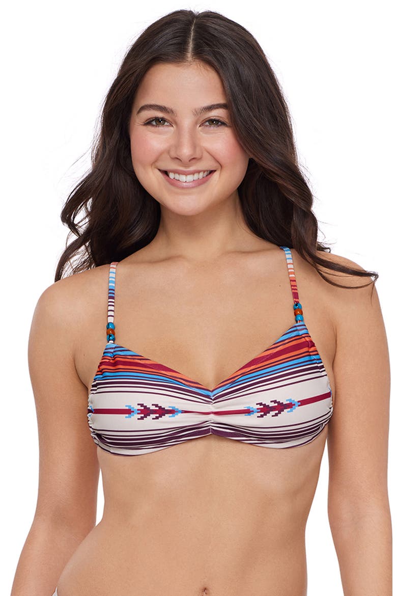 Sweetheart Bralette Bikini Top, Main, color, Bikinis & Saddles