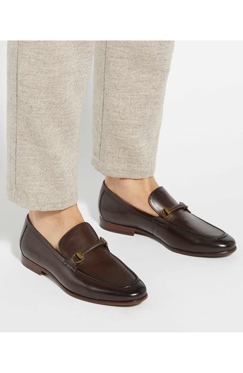 Dune London Scilly Apron Toe Loafer In Brown