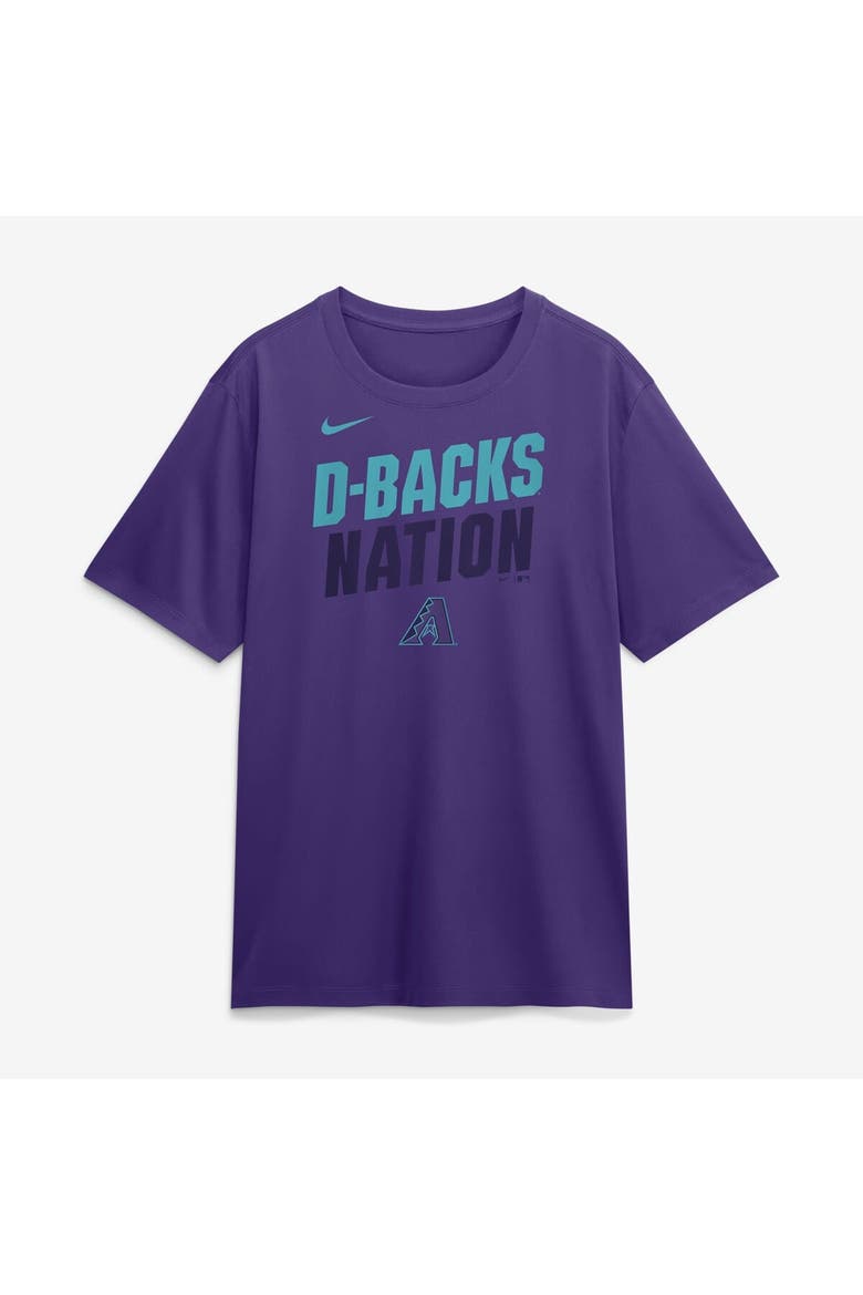 Men's Nike Purple Arizona Diamondbacks 2026 City Connect Team Phrase Script Dri-FIT T-Shirt, Alternate, color, Purple