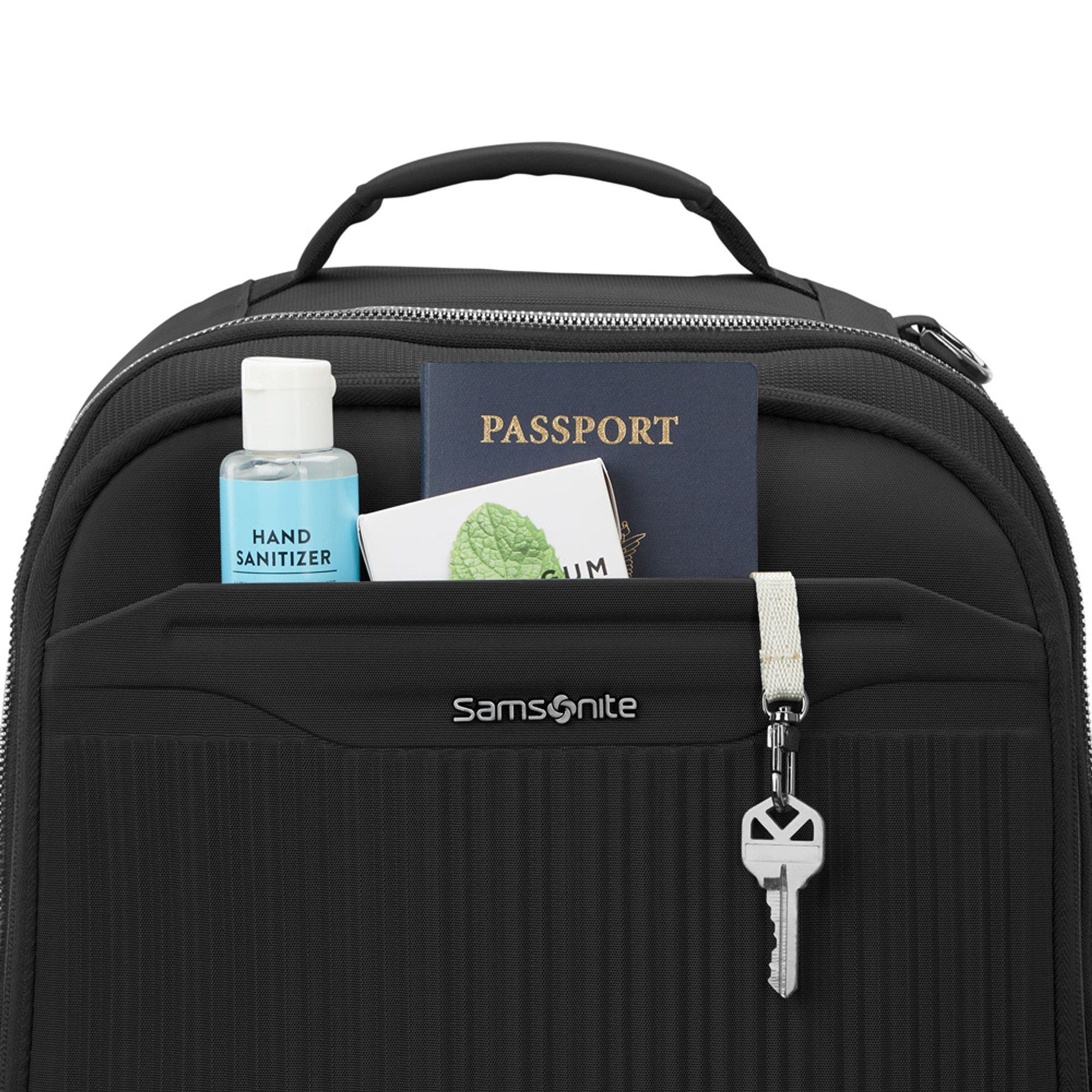 Silhouette 18 Classic 18" Backpack with Laptop Compartment, Alternate, color, Black