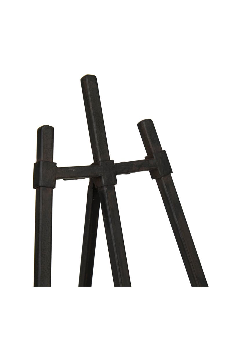 SONOMA SAGE HOME Black Metal Traditional Easel with Foldable Stand - Set of 2, Alternate, color, Black