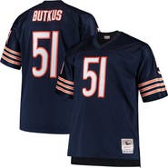 Mitchell & Ness Men's Mitchell & Ness Dick Butkus Navy Chicago Bears Big & Tall 1966 Retired Player Replica Jersey