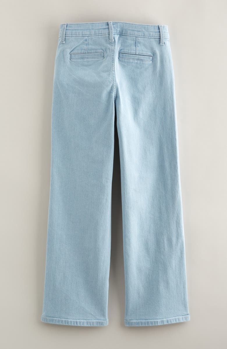 Nordstrom Kids' Straight Leg Jeans, Alternate, color, Light Aquamarine Wash